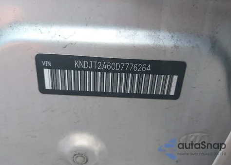 2013 Kia Soul + z USA, uszkodzony, nr VIN KNDJT2A60D7776264